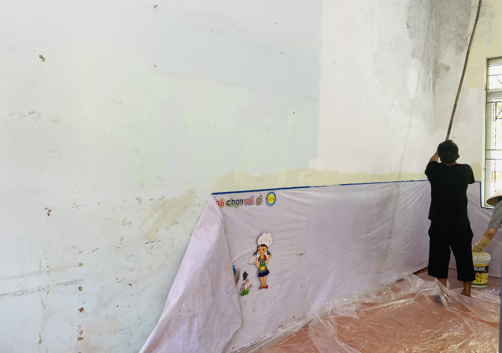 Bổ sung nhà hiệu bộ phòng chức năng trường THCS Bắc Sơn